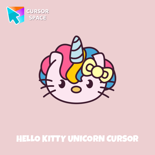 Hello Kitty Unicorn cursor